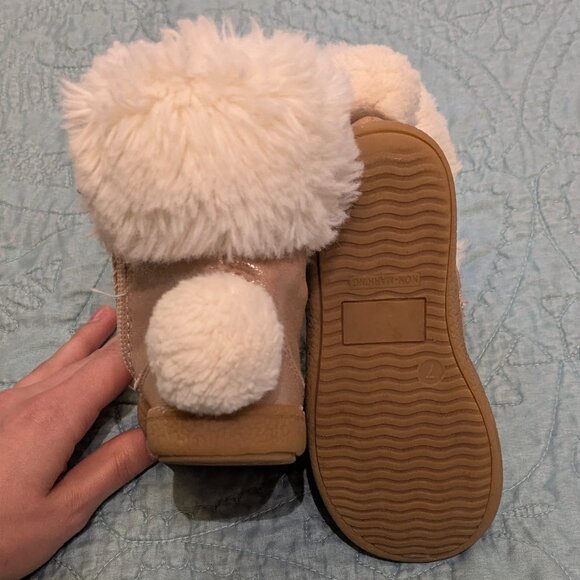 Cat and Jack Toddler Winter Bunny Boots Size 7 - Picture 8 of 13